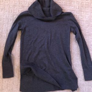 Petite Cowl Neck Tunic Sweater